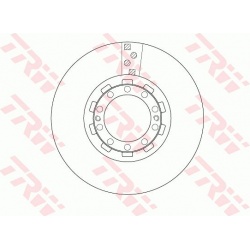 stabdžių diskas (1vnt) TRW SINGLE
                                                DF5118S, TRW, DF5118S, auto detalė