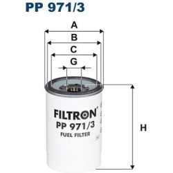 kuro filtras
                                FILTRON                                PP 971/3, Nenurodytas gamintojas, PP9713,