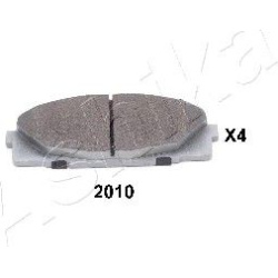 stabdžių trinkelių rinkinys, diskinis stabdys
                                ASHIKA                                      