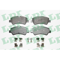 stabdžių trinkelių rinkinys, diskinis stabdys
                                LPR                                05P1787, 