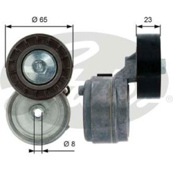 diržo įtempiklis, V formos rumbuotas diržas DriveAlign™
                                GATES                           