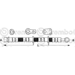 Stabdžių žarnelė priekinė
                                CIA Italija                                                RV2