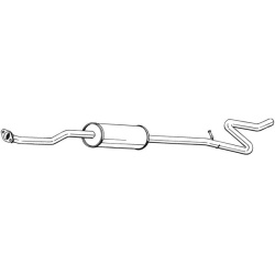 vidurinis duslintuvas
                                BOSAL                                288-617, Nenurodytas gamintojas, 2
