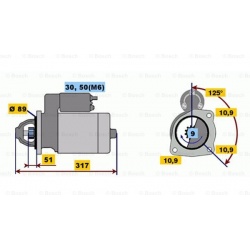 Starteris
BOSCH 0001231002, BOSCH, 0001231002,