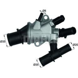 termostatas, aušinimo skystis BEHR
                                MAHLE                                                TI17