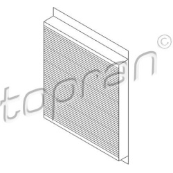 filtras, salono oras
                                TOPRAN                                                206 736, Nenurodyt