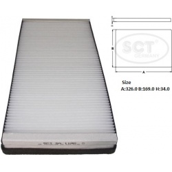 filtras, salono oras SA 1190
                                SCT - MANNOL                                                SA11