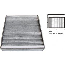 filtras, salono oras SAK 200
                                SCT - MANNOL                                                SAK2