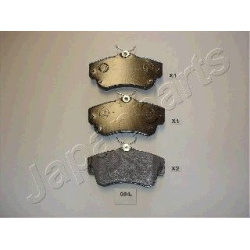 stabdžių trinkelių rinkinys, diskinis stabdys
                                JAPANPARTS                                  