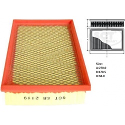 oro filtras SB 2119
                                SCT - MANNOL                                                SB2119, SCT -