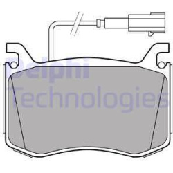 stabdžių trinkelių rinkinys, diskinis stabdys
                                DELPHI                                      