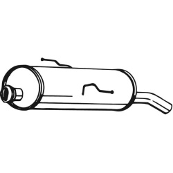 galinis duslintuvas
                                BOSAL                                                190-355, Nenurodytas