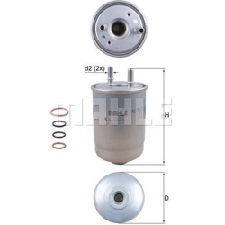 kuro filtras
                                KNECHT                                KL7522D, KNECHT, KL7522D, auto detalė