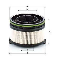 kuro filtras
                                MANN-FILTER                                                PU 11 002 z KIT, MANN