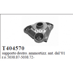Amortizatoriaus atrama priekinė
                                STC                                T404570, STC, T404570, au