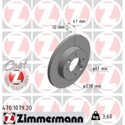 stabdžių diskas (1vnt) COAT Z
                                ZIMMERMANN                                                470