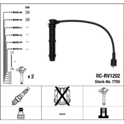 uždegimo laido komplektas
                                NGK                                                7705, NGK, 7705