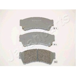 stabdžių trinkelių rinkinys, diskinis stabdys
                                JAPANPARTS                                  