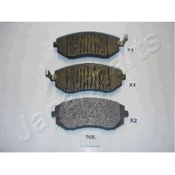 stabdžių trinkelių rinkinys, diskinis stabdys
                                JAPANPARTS                                  