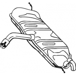 galinis duslintuvas
                                BOSAL                                                233-807, Nenurodytas