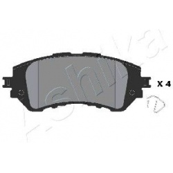 stabdžių trinkelių rinkinys, diskinis stabdys
                                ASHIKA                                      