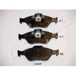 stabdžių trinkelių rinkinys, diskinis stabdys
ASHIKA