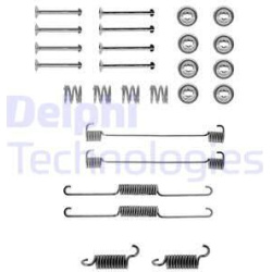 priedų komplektas, stabdžių trinkelės
                                DELPHI                                             
