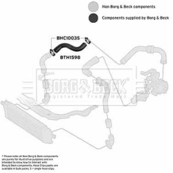 kompresoriaus padavimo žarna
                                BORG &amp; BECK                                                
