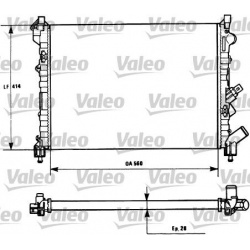 Aušinimo radiatorius
VALEO 731128, VALEO, 731