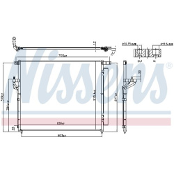 kondensatorius, oro kondicionierius ** FIRST FIT **
NISSENS 94