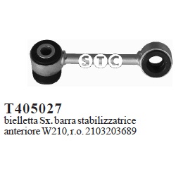 Stabilizatoriaus traukė
                                STC                                                T405027, STC, T40