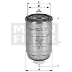 kuro filtras
MANN-FILTER WK 9029, MANN-FILTER,