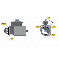 Starteris
                                BOSCH                                                0001263020, BOSCH, 0001263020,