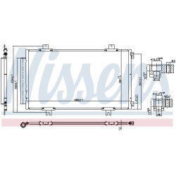 kondensatorius, oro kondicionierius ** FIRST FIT **
                                NISSENS                                94