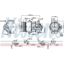 kompresorius, oro kondicionierius ** FIRST FIT **
                                NISSENS                                    