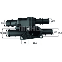 Termostatas
                                MAHLE                                                TM2105, MAHLE, TM2105, auto 