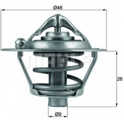 Termostatas
                                MAHLE                                                TX10882D, MAHLE, TX10882D, a