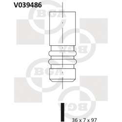 Vožtuvas įsiurbimo
                                BGA                                                V039486, BGA, V039486