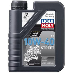 variklio alyva Motorbike 4T 10W-40 Street
                                LIQUI MOLY                                         