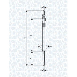 kaitinimo žvakė
                                MAGNETI MARELLI                                                062900060304