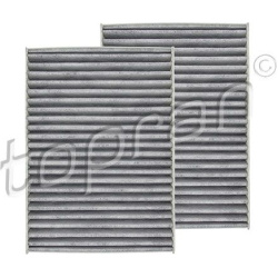 filtrų rinkinys, kabinos oras
                                TOPRAN                                                502 962,