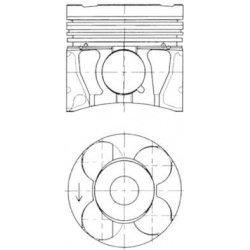 stūmoklis
                                KOLBENSCHMIDT                                                41655600, KOLBENSCHMI