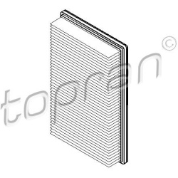 oro filtras
                                TOPRAN                                                207 138, Nenurodytas gamint