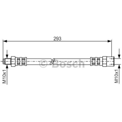 stabdžių žarnelė
                                BOSCH                                                1 987 481 160, BOSC