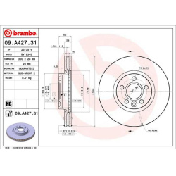 stabdžių diskas (1vnt) PRIME LINE - UV Coated
                                BREMBO                                       