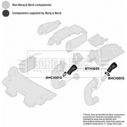 BORG &amp; BECK                                                BTH1695, Nenurodytas gamintojas, BTH1695, auto detalė