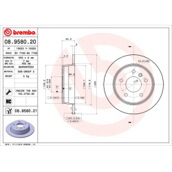 Stabdžių diskas PRIME LINE - UV Coated
BREMBO