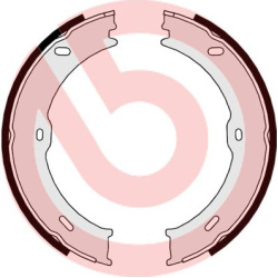Stabdžių kaladėlės rankinio, PREMIUM kokybė
                                BREMBO                                      