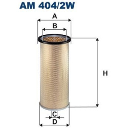 antrinis oro filtras
                                FILTRON                                                AM404/2W, Nenurod