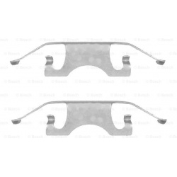 priedų komplektas, diskinių stabdžių trinkelės
                                BOSCH                                    